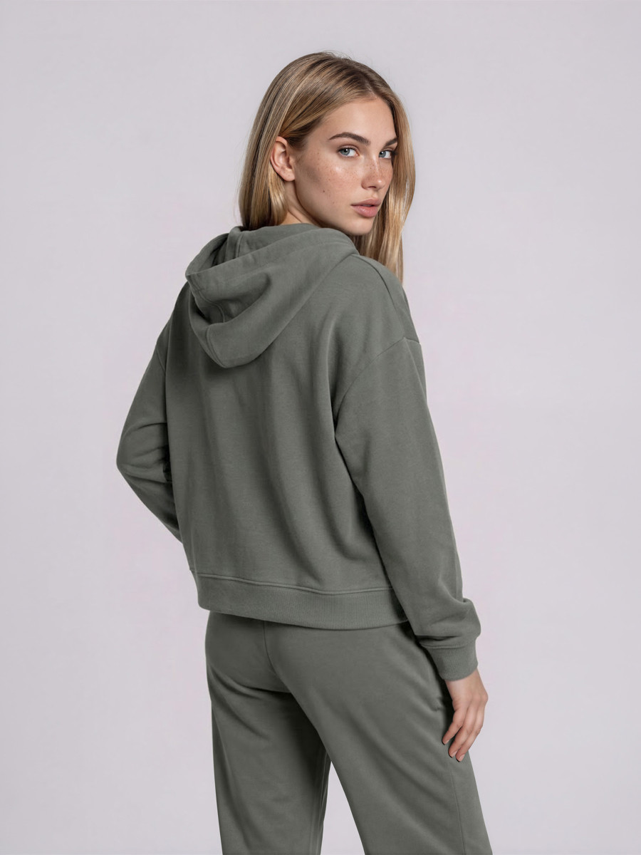 Zip-up hoodie
