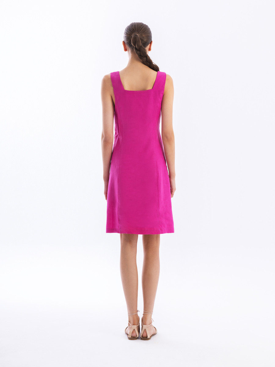 Square Neck Strapped Dress