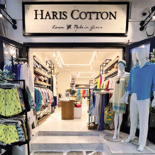 Linen clothes Kos. Linen dresses Kos.