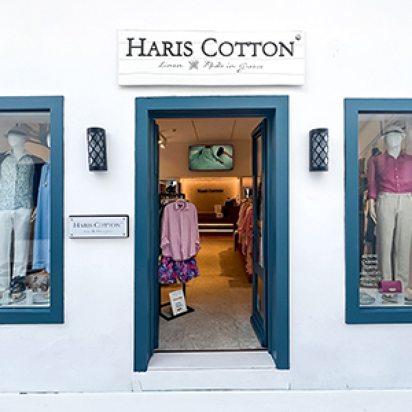 Linen clothes Mykonos. Linen dresses Mykonos.